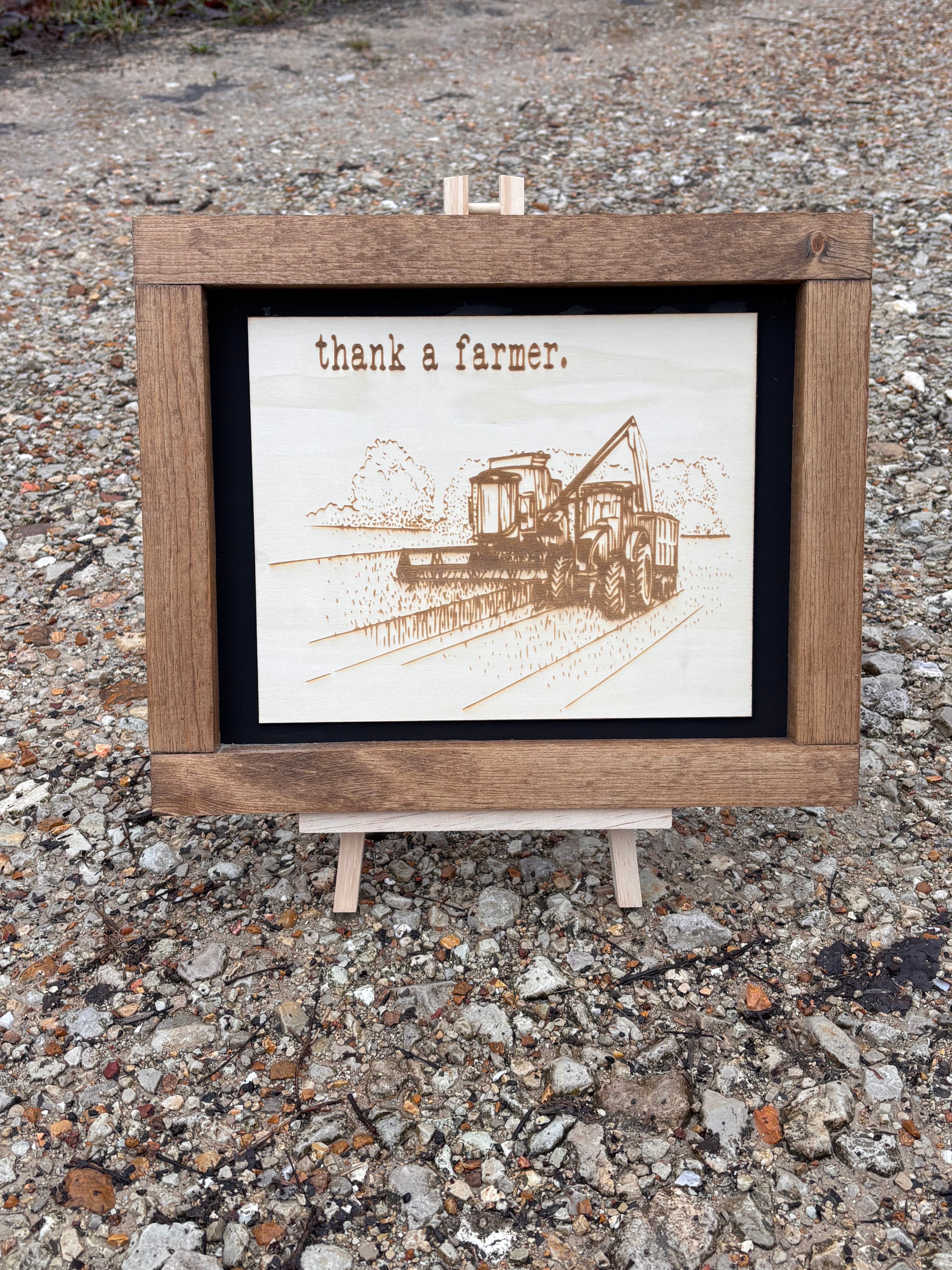Thank A Farmer Wall Sign