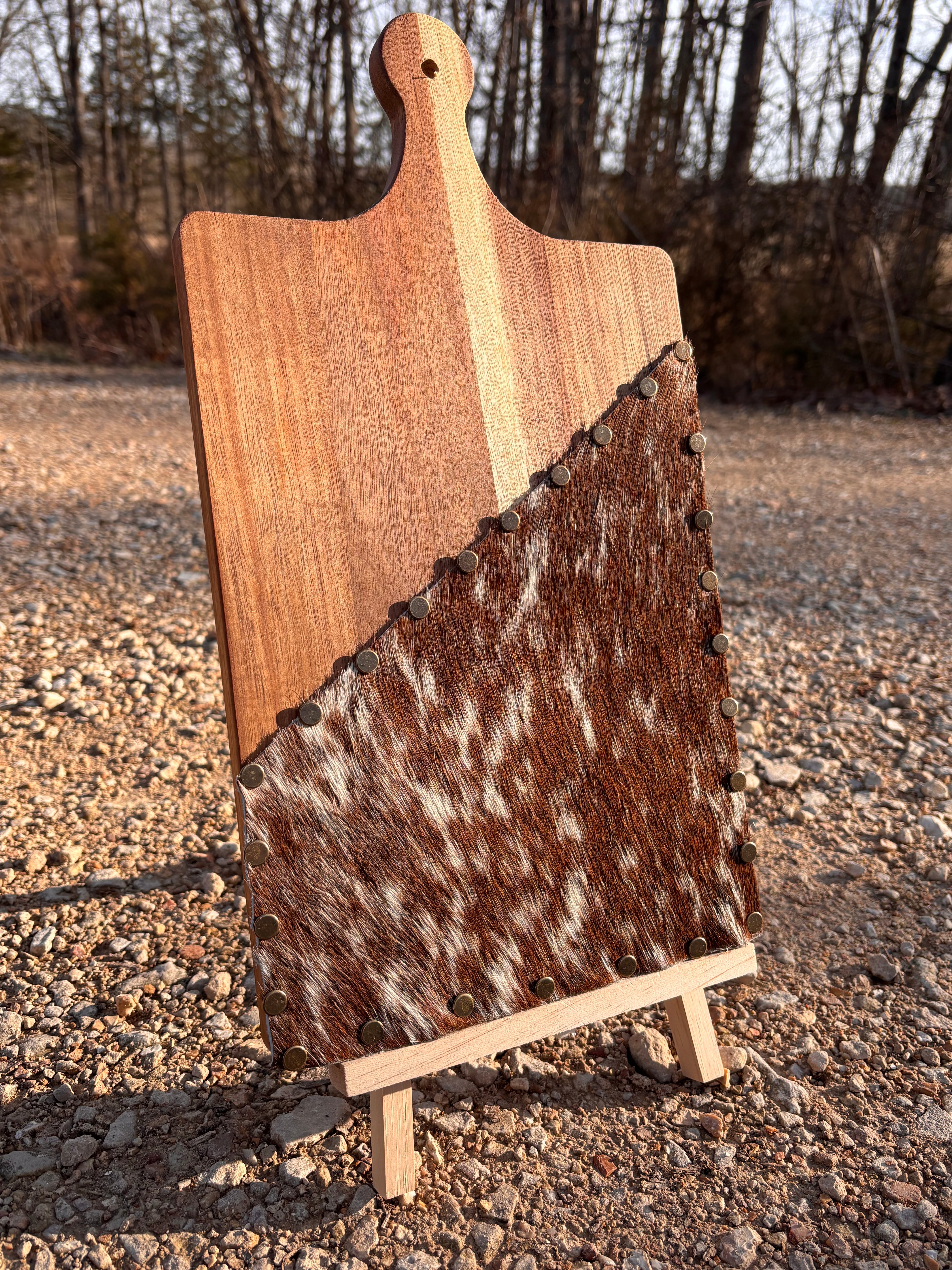 Cowhide Cutting Board