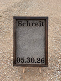 Cowhide Branding Sign